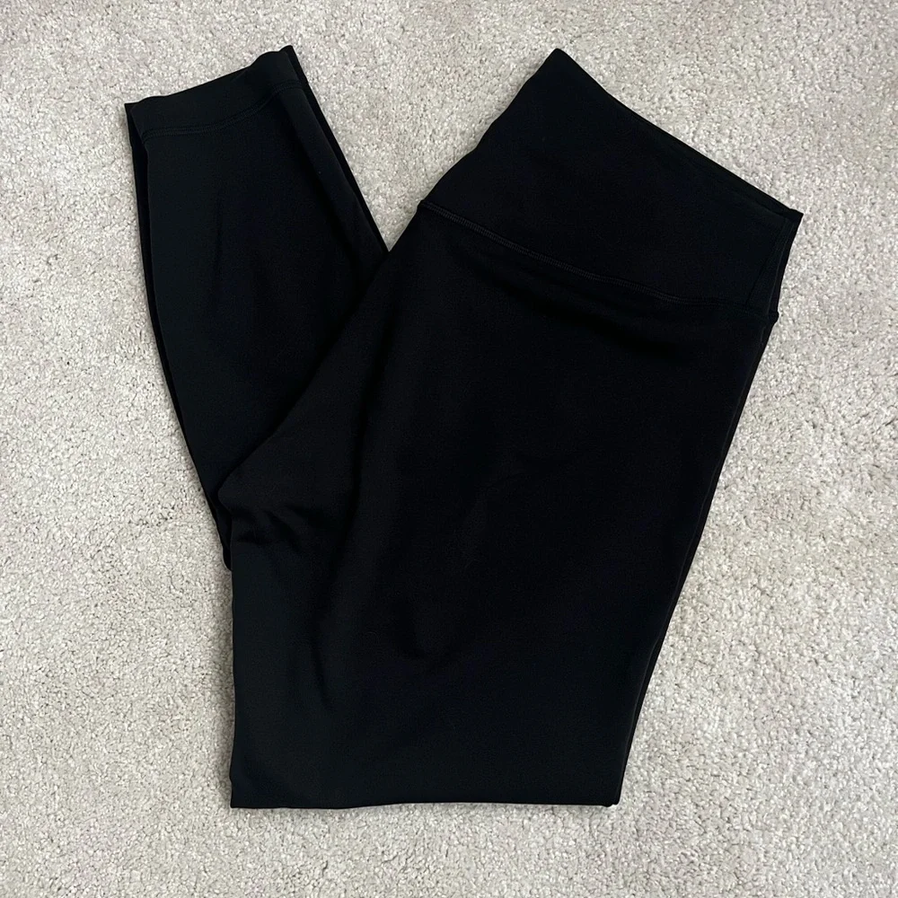 NWOT Lululemon Wunder Under SmoothCover High-Rise Tight 25" - Black - Size 10 - Picture 3 of 6